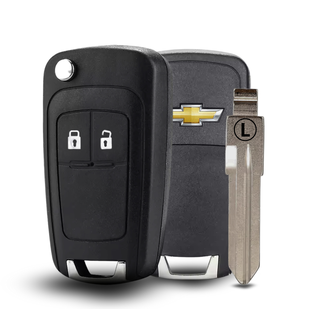 Chave Canivete Adaptação Gm Astra Lâmina L - 2 Bts em Oferta na Shopee