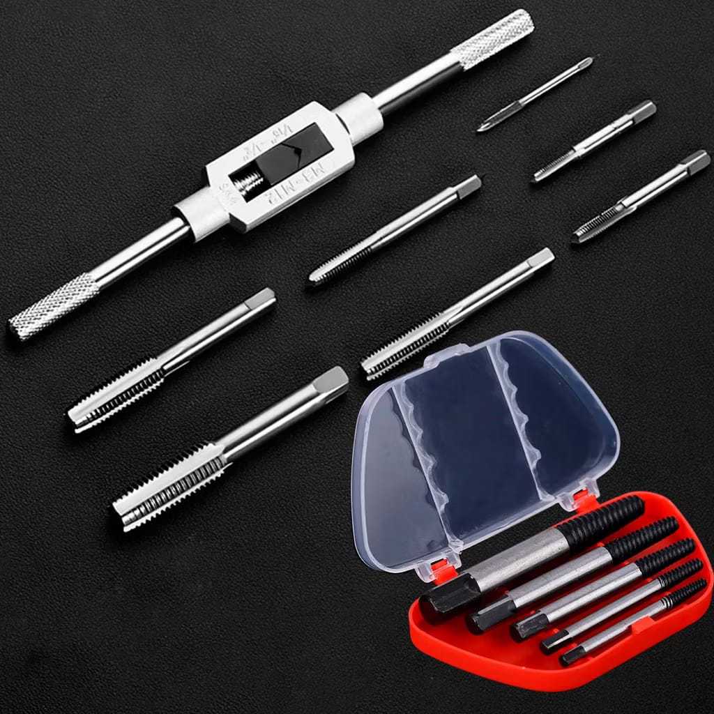 Kit Saca Parafuso Quebrado + Jogo De Machos Com Vira Macho em Oferta na Shopee