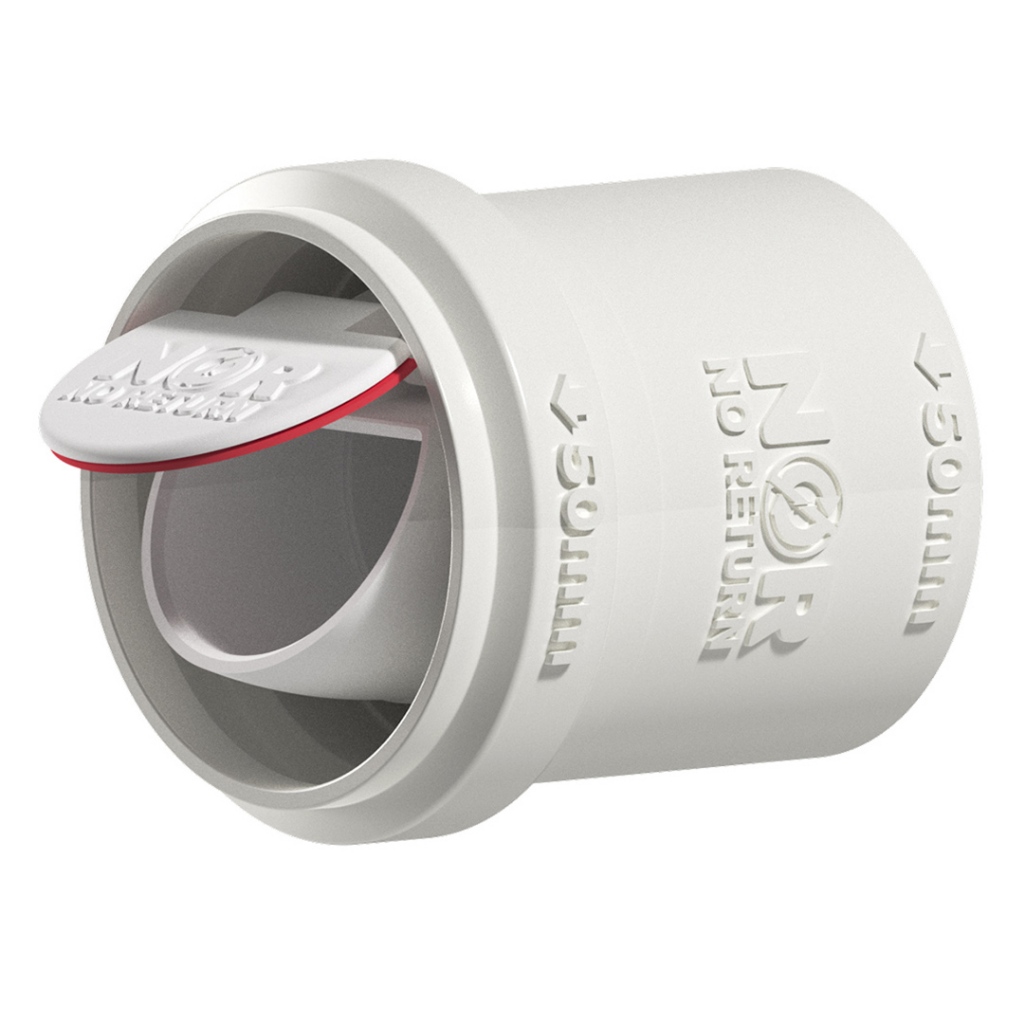 Válvula De Retenção para Tubo de Esgoto Calha 50mm 75mm ou 100mm Anti Enchente Rato Insetos Retorno de Esgoto