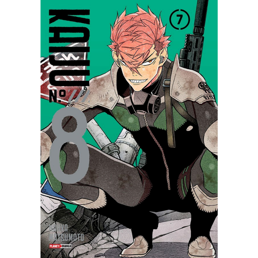 Mangá - Kaiju N.° 8 - 07 - Novo/Lacrado