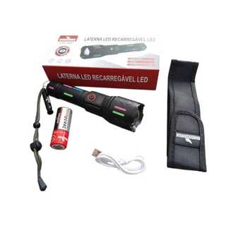 LANTERNA LED RECARREGÁVEL LANTERNA 200METROS LANTERNA LOF-1060