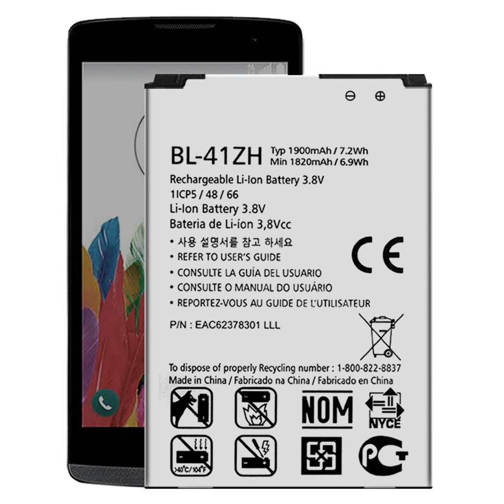 Bate-ira Bl-41zh Original Compatível K5 X220 LZ50 G2 LITE D227 D295 H222 H326 1900mAh