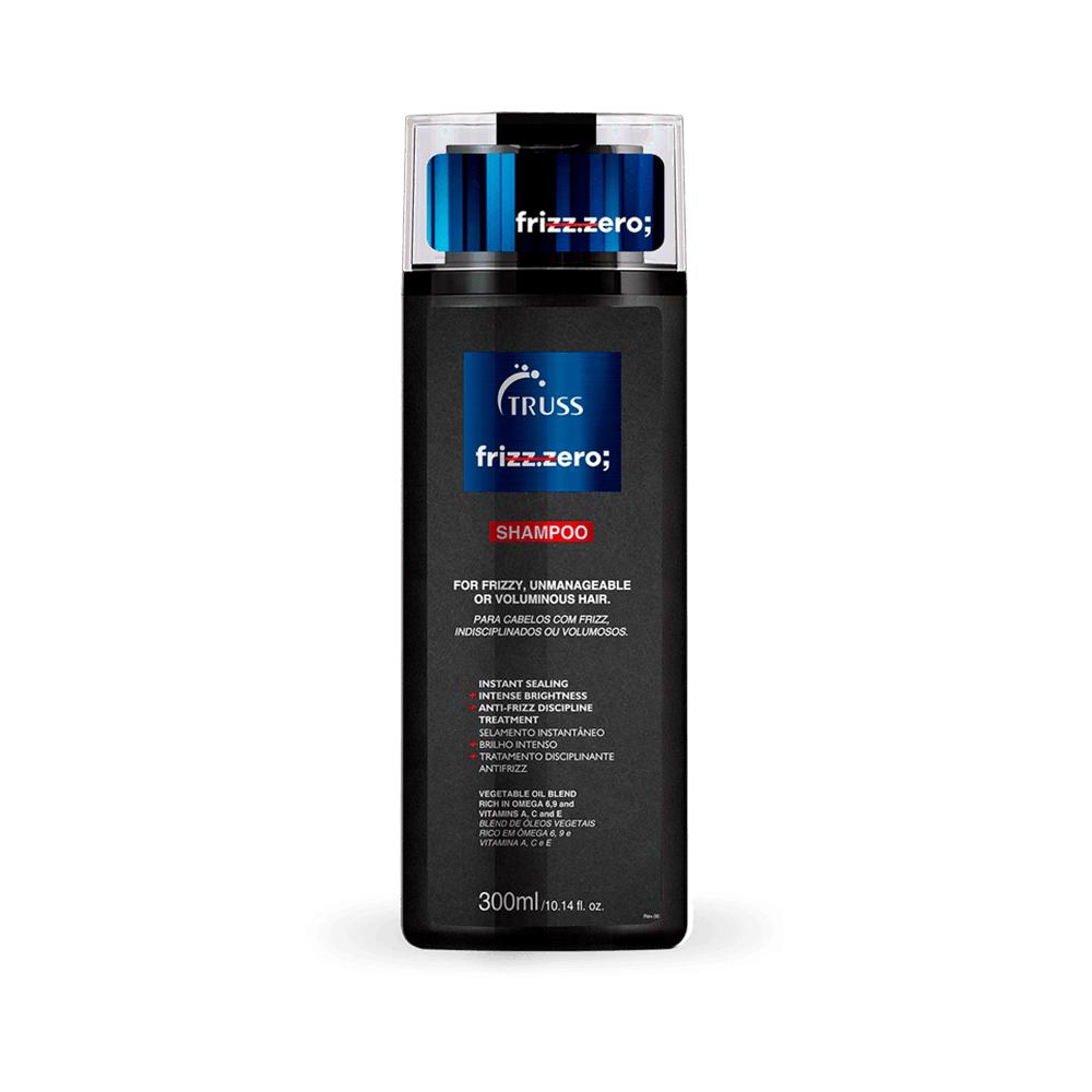 Detalhes do Kit Truss - Shampoo 300ml e Condicionador 300ml Frizz Zero
