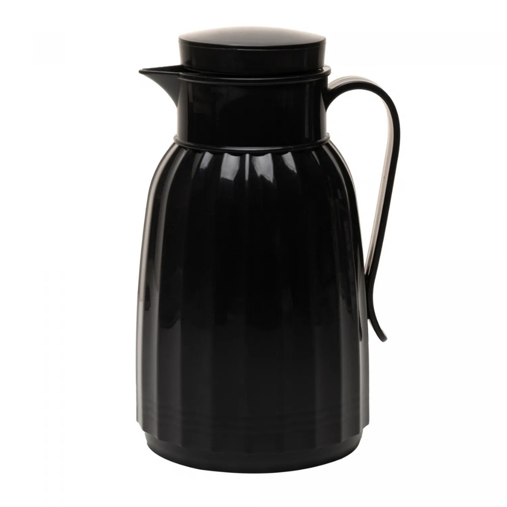 Garrafa Térmica Queen 400ml Preta Plástico - Lyor em Oferta na Shopee