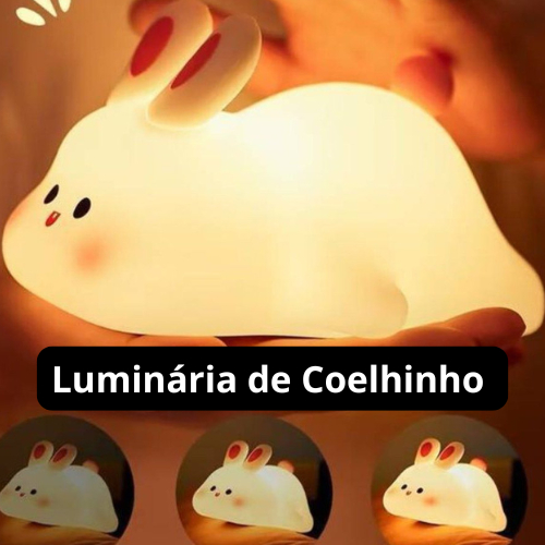 Luminária de Coelhinho: Este abajour Deixa seu cantinho ainda mais encantador USB