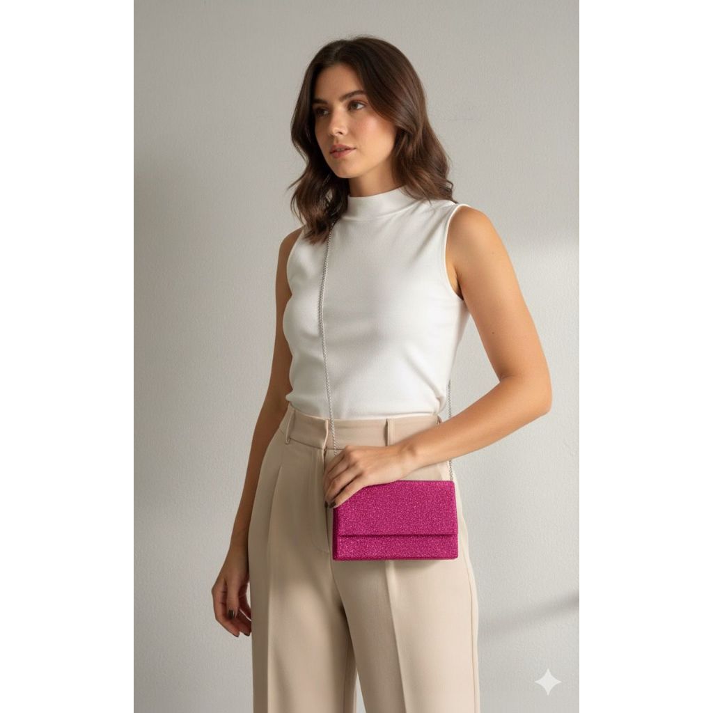 Bolsa Feminina Bolsinha Carteira de Mão Beleza Moda Festa Casamento Cinema Envio 24 horas