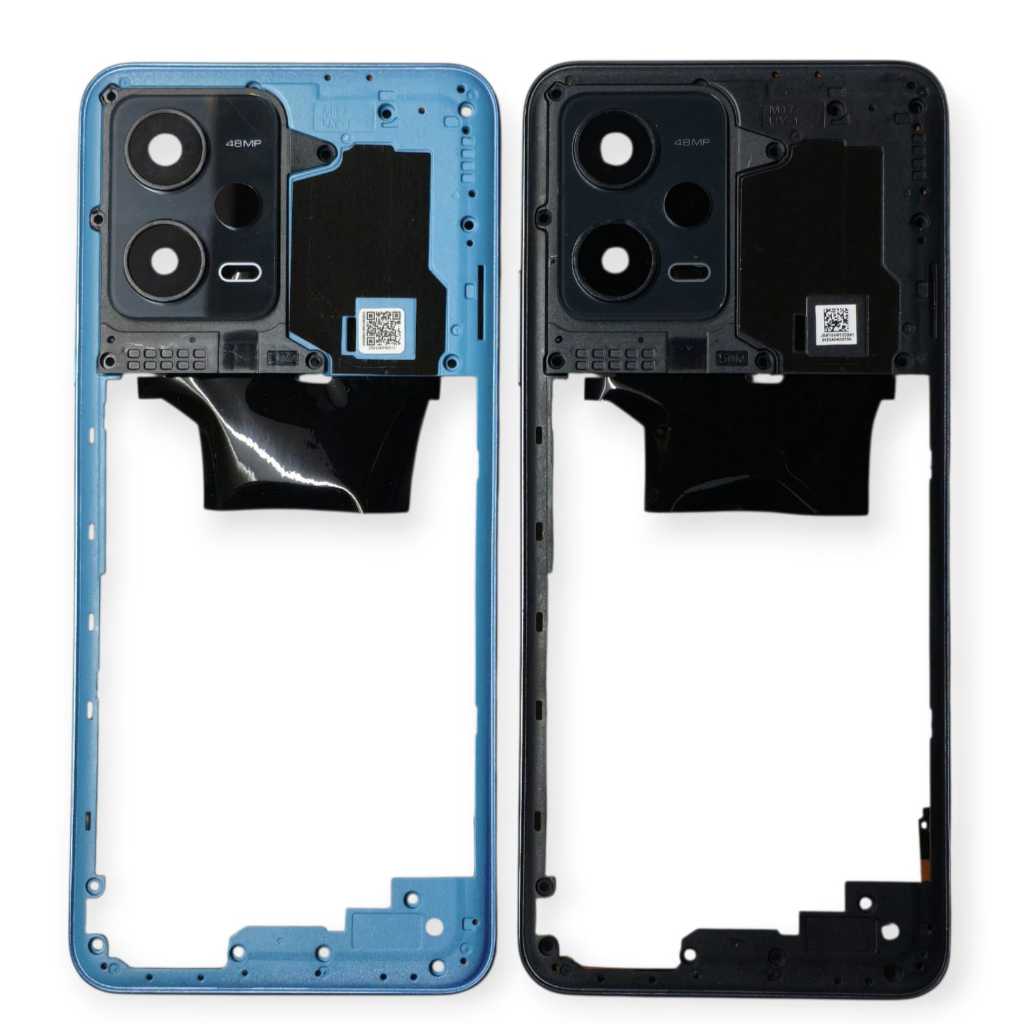 Carcaça Aro Lateral com Suporte de Lente Compativel Redmi poco X5 - 5g (envio imediato )