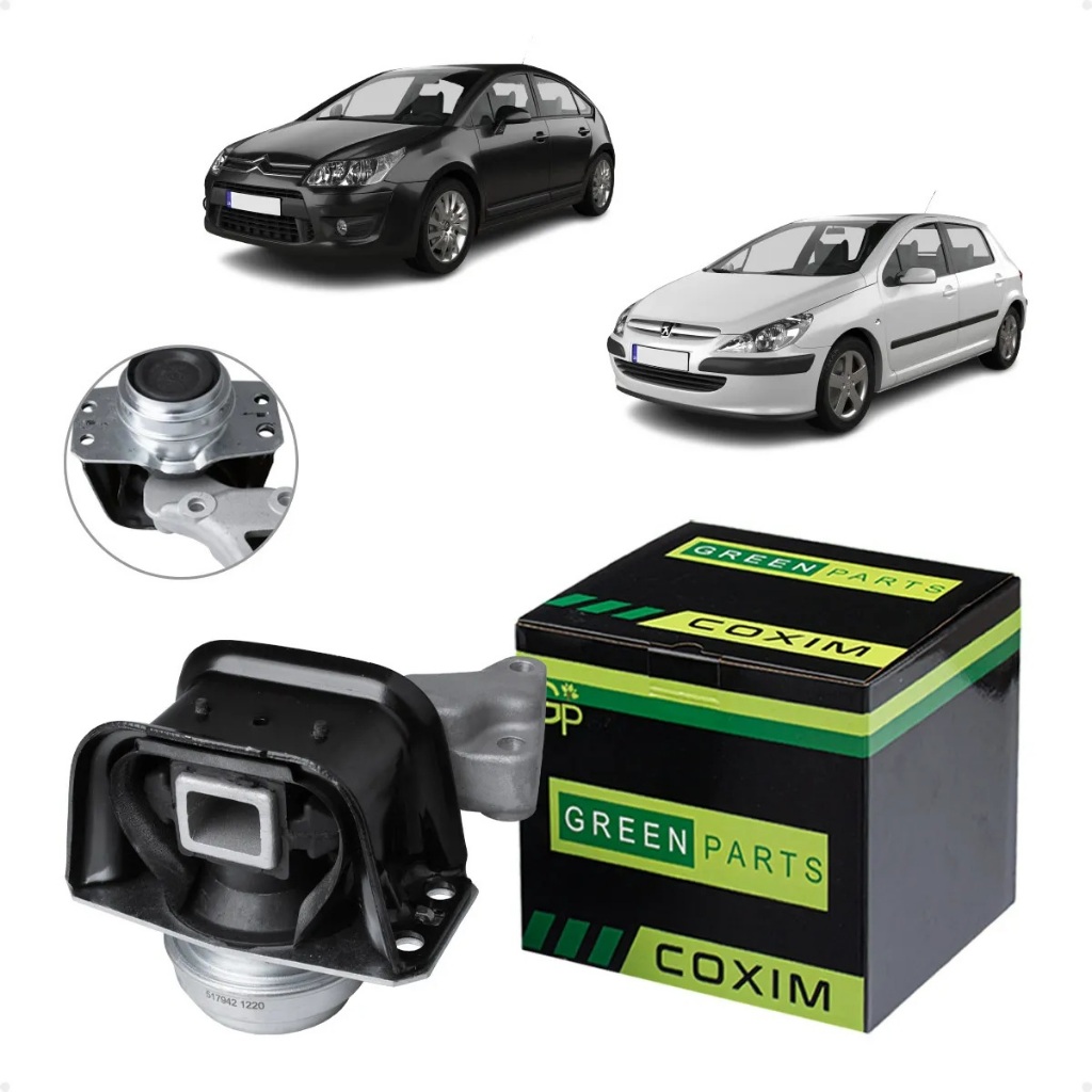 Coxim Calço Motor Superior Hidráulico Peugeot 307 308 408 2.0 16V / Citroen C4 2.0 16V