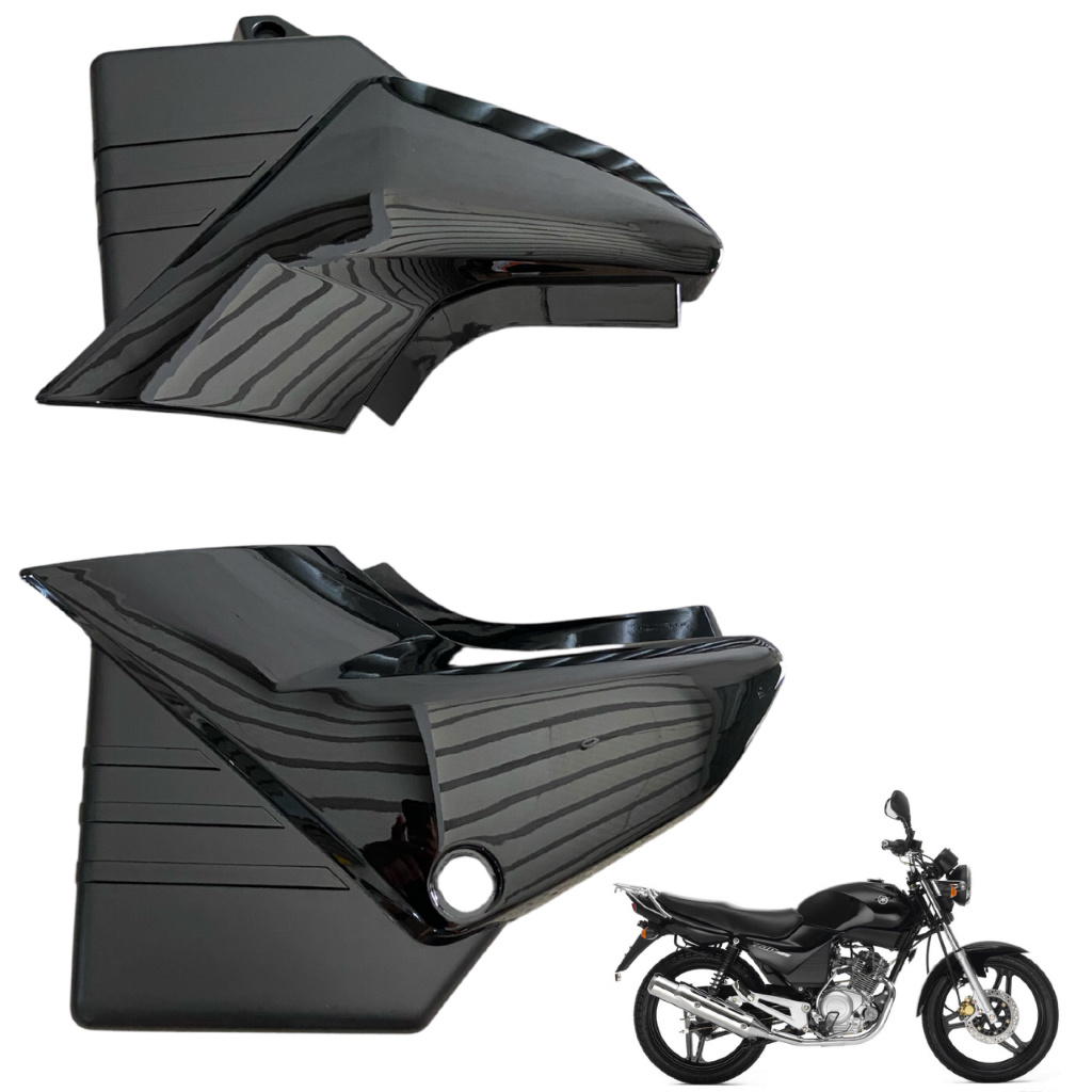 Tampa Lateral Ybr Yamaha 2000 a 2008 Preto Carenagem Lateral