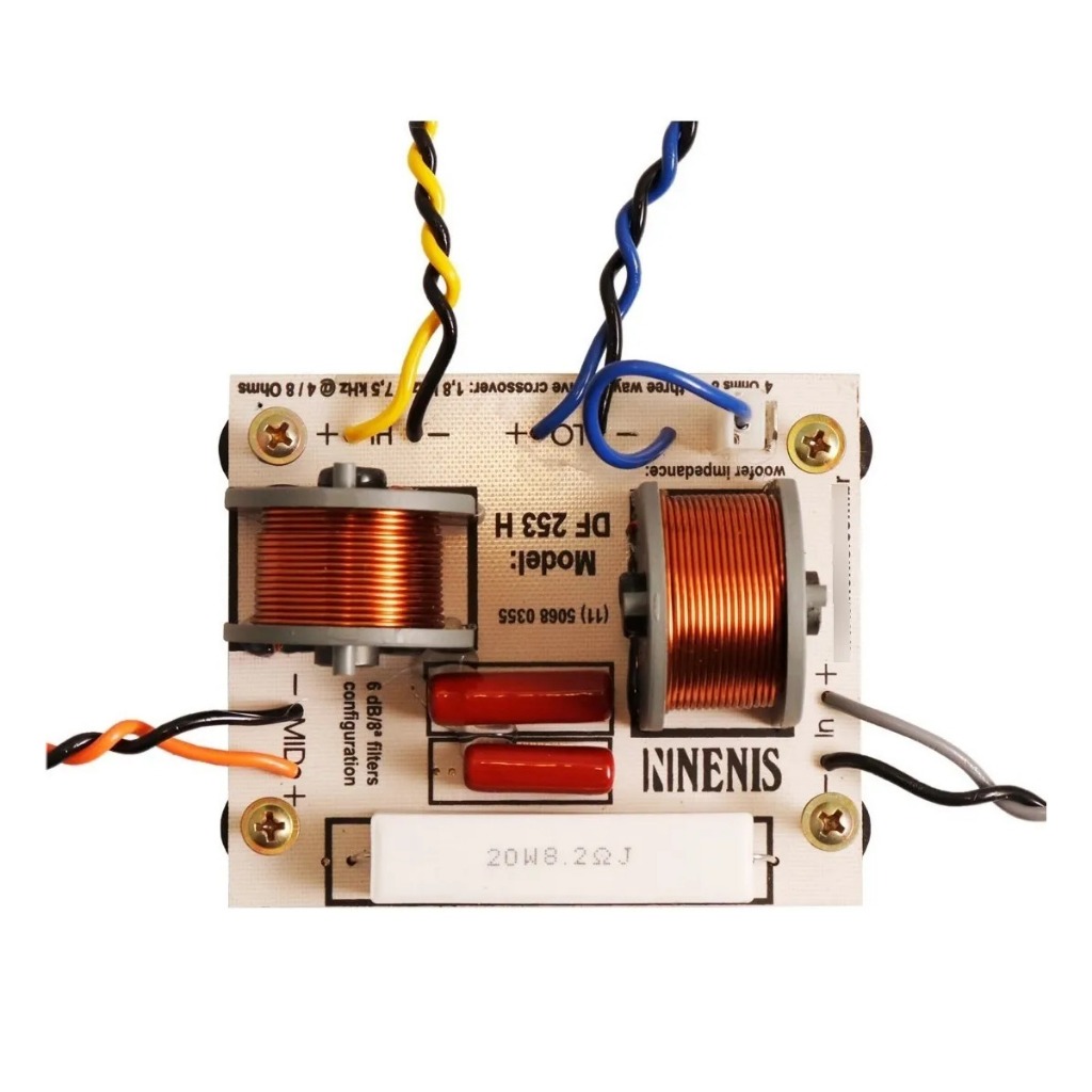 [PRONTA ENTREGA] Divisor Frequência 3 Vias 250W Nenis DF253h Driver Fenólico
