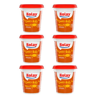 Doce de Leite Argentino Ilolay - Kit 6un de 400g - O Melhor Doce de Leite