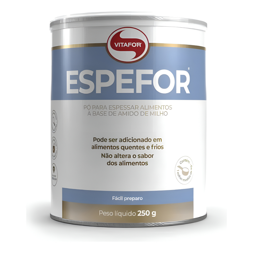 Espefor Espessante Em Pó Sem Sabor 250g Vitafor em Oferta na Shopee