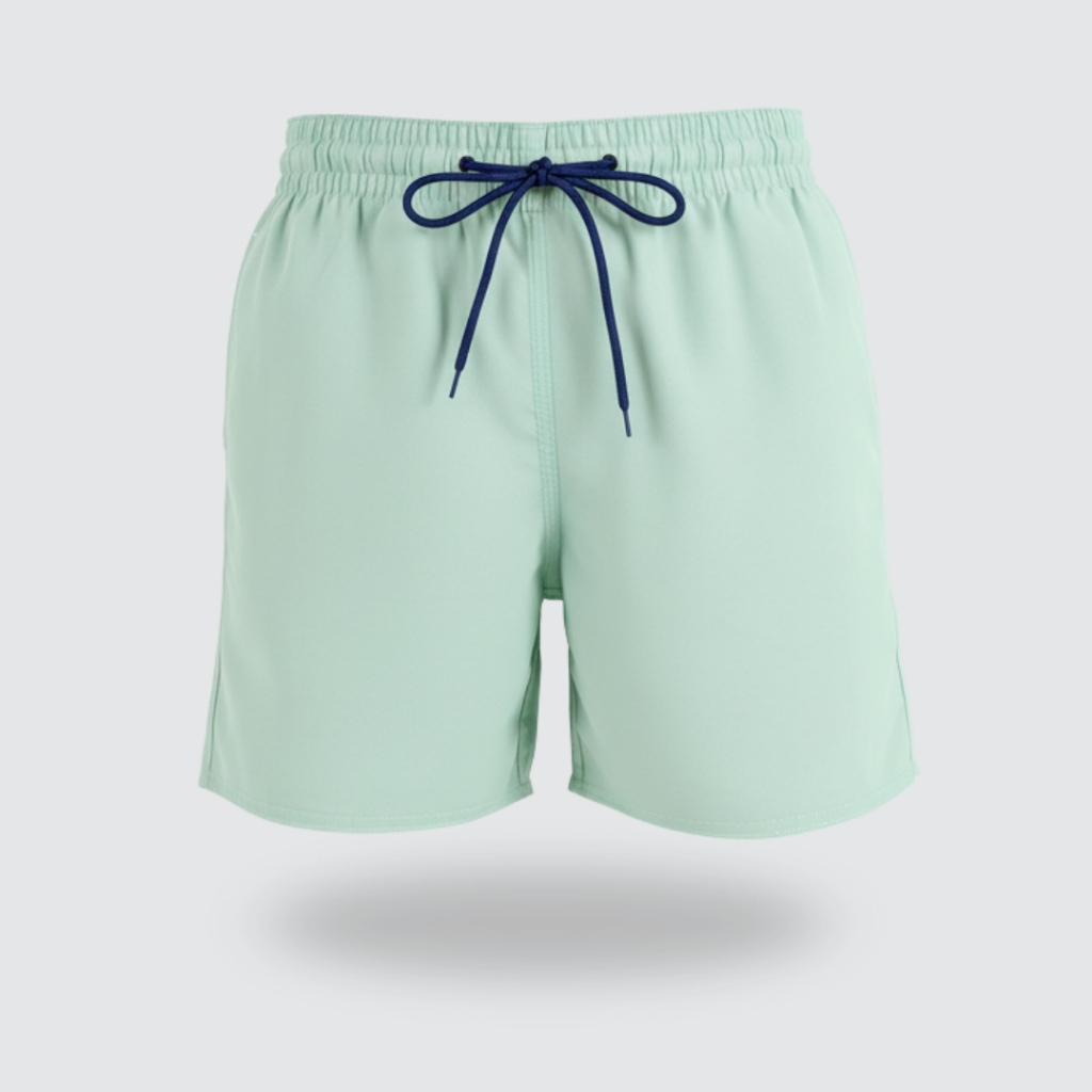 Short Elastano Liso Mauricinho Secagem Rápida Praia Corrida Treino Academia Premium Bolso Antiareia