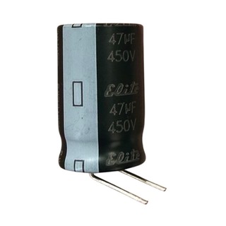 KIT 4 PÇS CAPACITOR ELETROLITICO 47X450V - 47UF X 450V 105º GRAUS