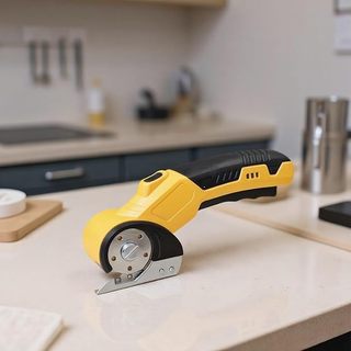 Tesoura Elétrica sem fio Tesoura Automática para Tecido Patchwork Artesanato Com Cabo USB BIVOLT