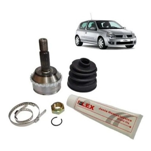 Homocinética Clio 1.6 8v E 16v 2000 Em Diante Kangoo 1.6 8v