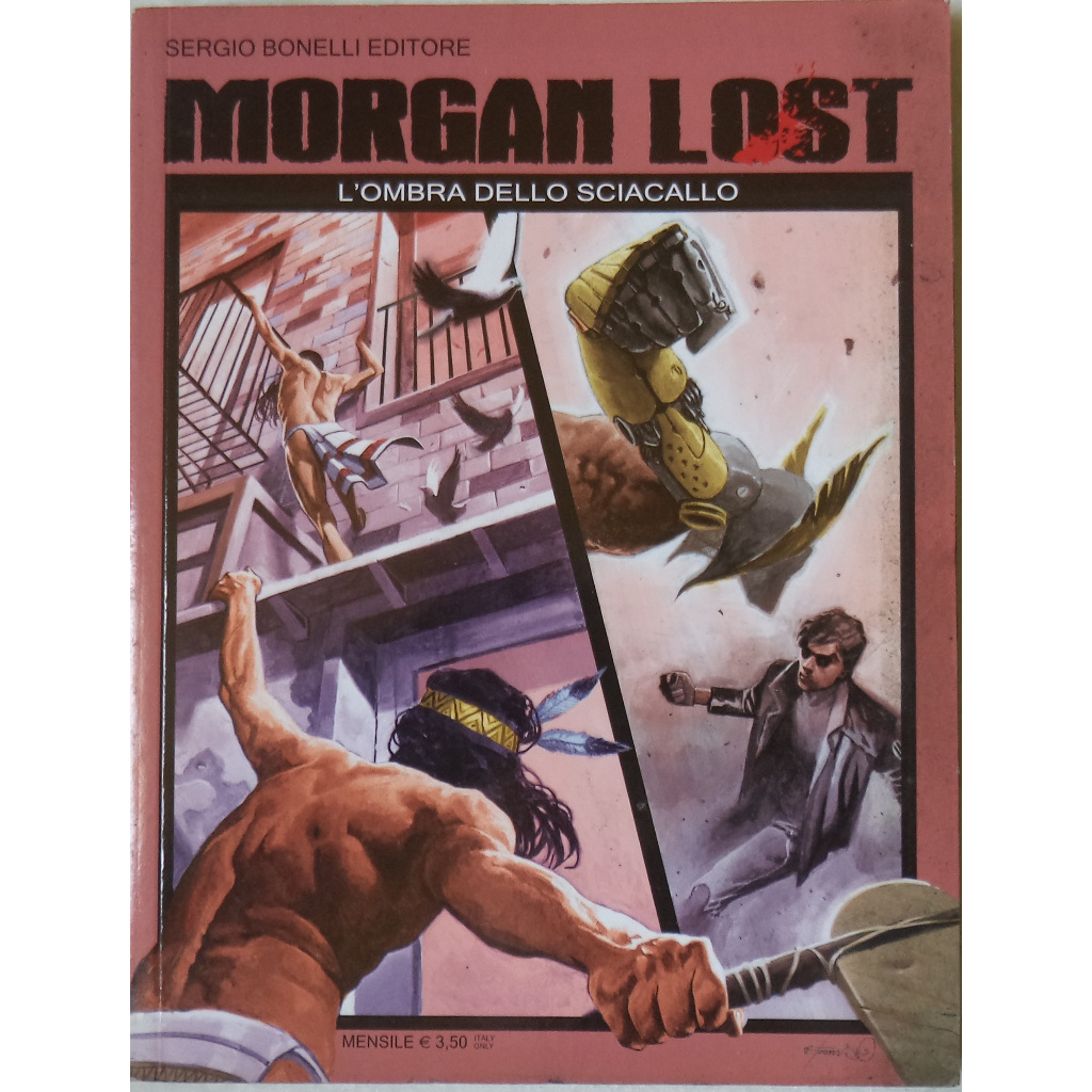 Hq Morgan Lost L'ombra Dello Sciacallo Sergio Bonneli Importado Italiano