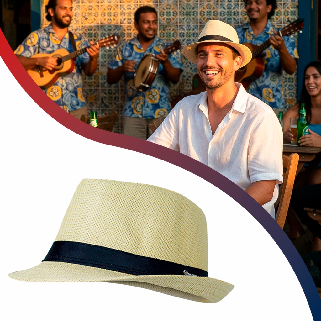 Chapéu Aba Curta Branco - Comprar com Melhor Preço em Bonés, Chapéus e Toucas