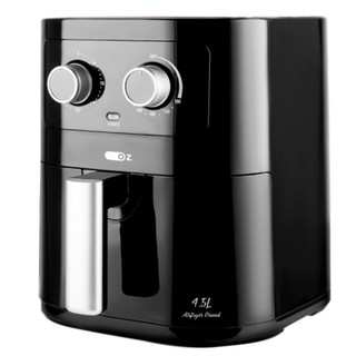 Fritadeira Sem Óleo Elétrica Air Fryer  4,5L - 1500w Preto Oz