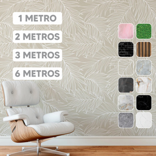 Papel de Parede Floral  Autocolante  Varios Modelos   3 Metros em Oferta na Shopee