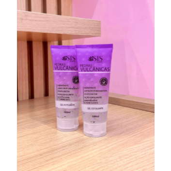 Sabonete Gel Esfoliante Pedras Vulcânicas Isis Makeup