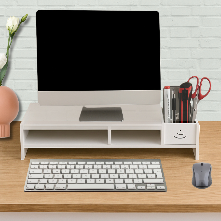 Suporte Mesa Monitor De Elevado Organização Home Office Suporte Base Para Monitor