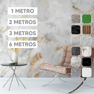 Papel de Parede Adesivo Efeito Marmore Autocolante Lavavel 3 metros em Oferta na Shopee
