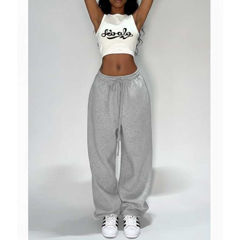 Calça Wide Leg, perfeita para quem busca conforto Com modelagem reta em Oferta na Shopee