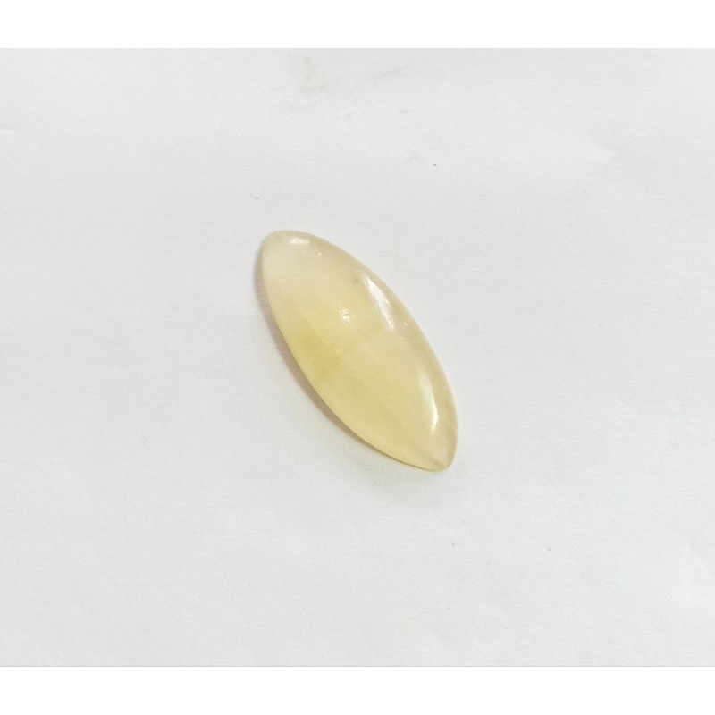 Arte Mineral Artesanal Natural, Gema Natural Lapidação Navete Cabochão, Pedra Semi-Preciosa Natural Fluorita Navete