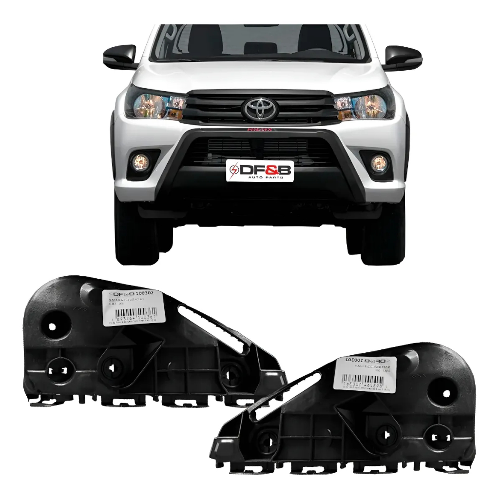Guia Suporte Para-choque Dianteiro Hilux Srv 2016 a 2020