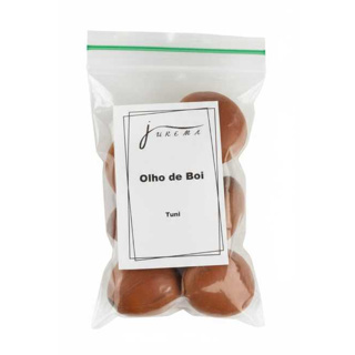 Olho de Boi 7 Uni no pct, kits com 1, 2 e 3 pcts Limpas – Semente de mucunã para Proteção - S/ FURO e s/ verniz em Oferta na Shopee