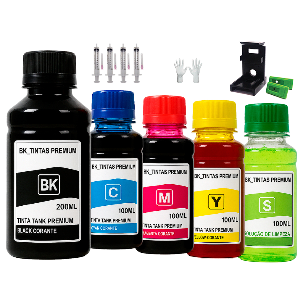 Tinta Recarga Cartucho Para HP Impressora 2376 2776 2774 2874 667 667xl em Oferta na Shopee