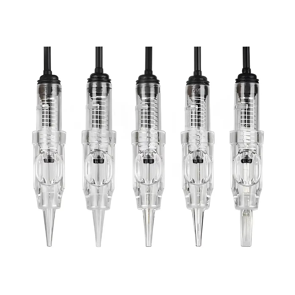 Kit 10 Agulhas Facil Click Dermografo Cheyenne Easy Monte Seu Kit Micropigmentação em Oferta na Shopee