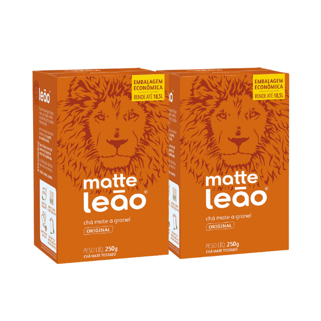 Kit Chá Matte a Granel 250g Leão
