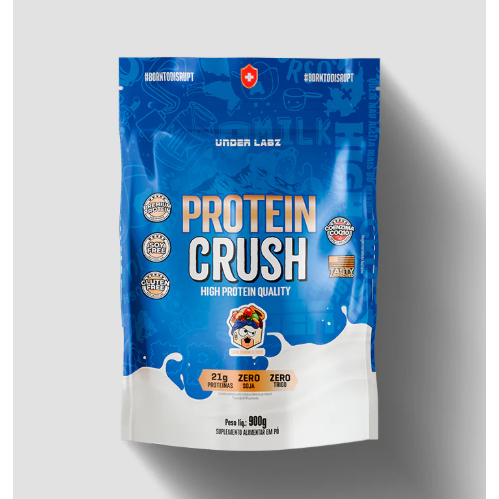 Whey Protein Crush Refil Under Labz Suplemento Proteico 900g