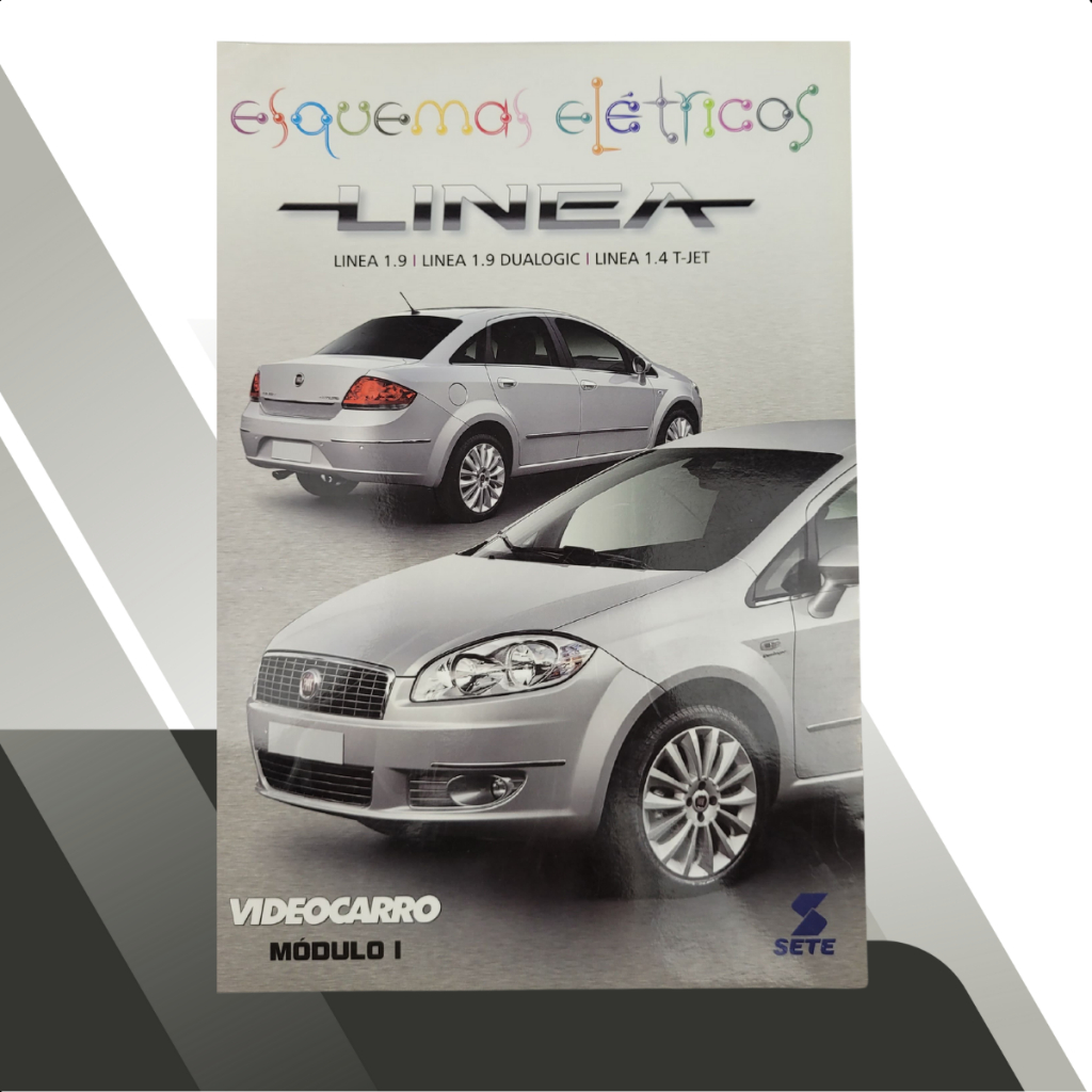 Manual Técnico Videocarro Esquemas Elétricos Linea Módulo Linea 1.9 Dualogic 1.4 T-Jet em Oferta na Shopee