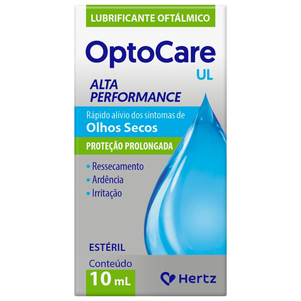 OptoCare UL Colírio Lubrificante Olhos Secos 10ml - Hertz em Oferta na Shopee