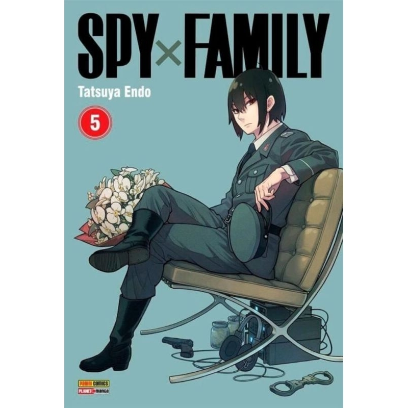 Mangá Spy x Family Vol. 5 – Tatsuya Endo | Panini / Planet Manga | Ação, Comédia e Espionagem