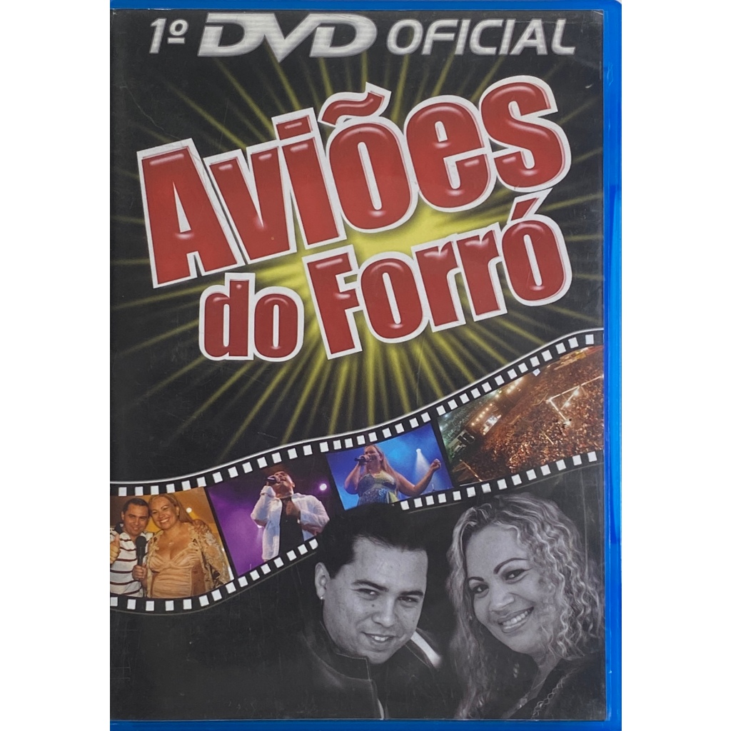 Aviões Do Forró - 1º DVD Oficial - DVD Original - Raridade