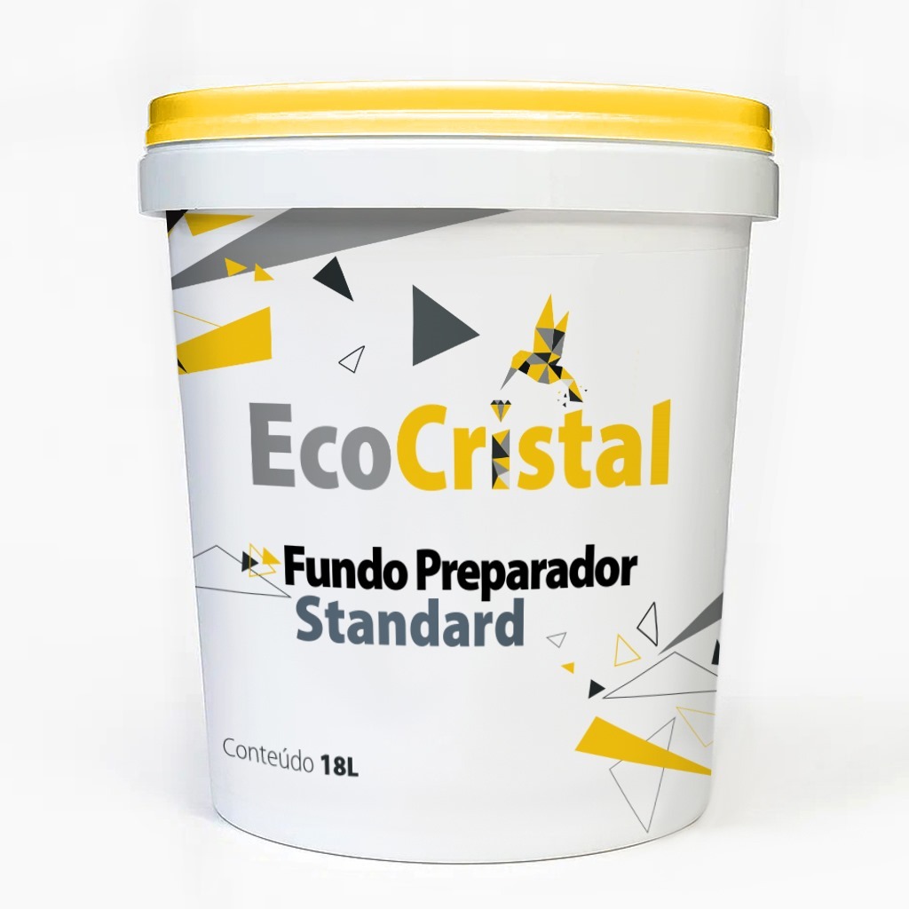 Fundo Preparador 18L Standard Ecocristal – Prepara, Sela e Fortalece Paredes Internas e Externas