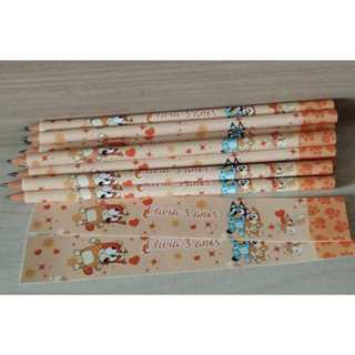 25 lapis personalizado lembrancinha festa infantil bingo e bluey em Oferta na Shopee