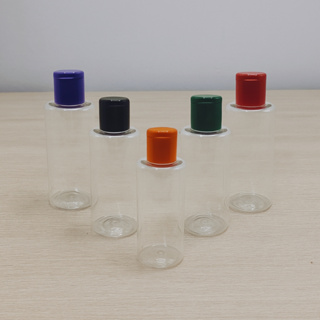 Frasco 60 Ml Pet Cristal Cilíndrico Tampa Flip top 20 Unid - Álcool gel, cremes, sabonete líquido. em Oferta na Shopee