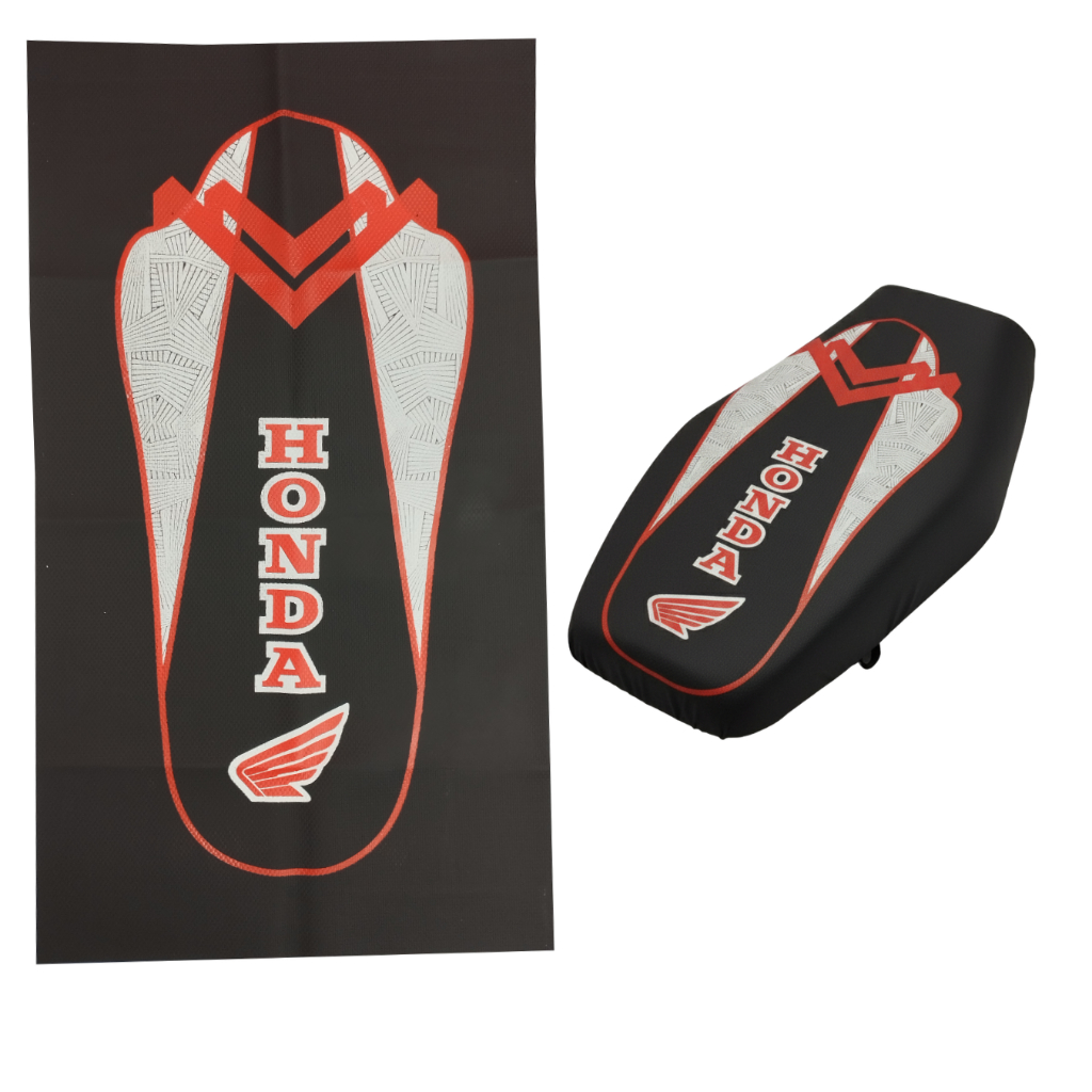 Capa Do Banco Emborrachada Esportiva Honda Cg 125/150/160 / Turuna 125 / Xl 250 / Xlx 250 / Bros
