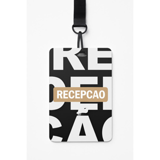 3 Crachá de PVC 9x6 Personalizado Recepção Igreja Frente Colorido Unidade em Oferta na Shopee