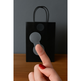 Kit de Etiquetas Adesivas Transparentes - Embalagem Personalizada e Sofisticada em Oferta na Shopee