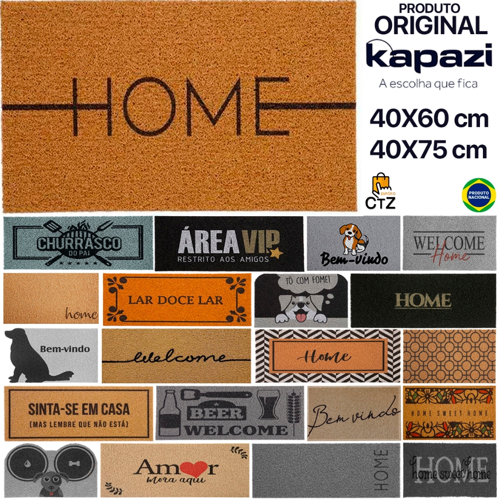 Tapete Porta Apartamento - Comprar com Melhor Preço em Decoração