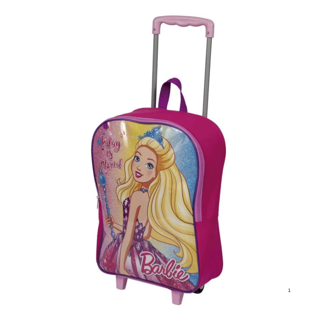 Mochila Escolar Barbie Today Is Magical Rodinhas