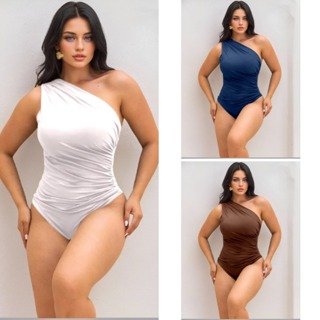 Kit 3 Body Mula Manca Suplex Com Fecho Um Ombro Só Nula Manga em Oferta na Shopee