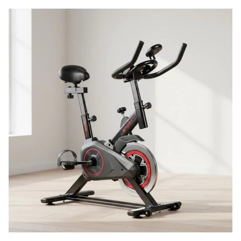 Bicicleta Ergométrica Spinning Semi Profissional Academia Bike Sport Fitness Preta