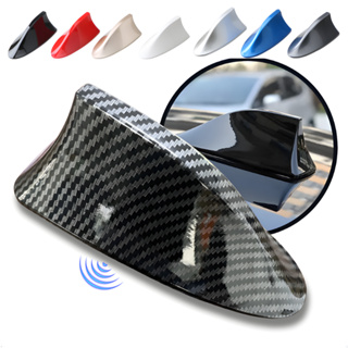 Antena Veículo Automotivo Shark Tipo Barbatana Tubarão Universal Esportiva Recepção Rádio AM FM em Oferta na Shopee